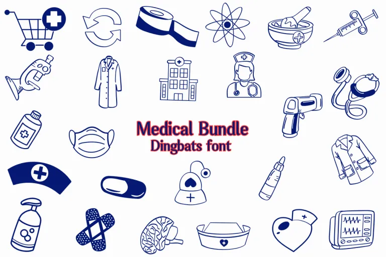 Medical Bundle Font