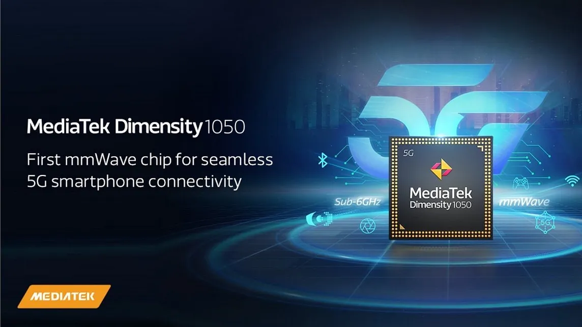 The Dimensity 1050 by MediaTek