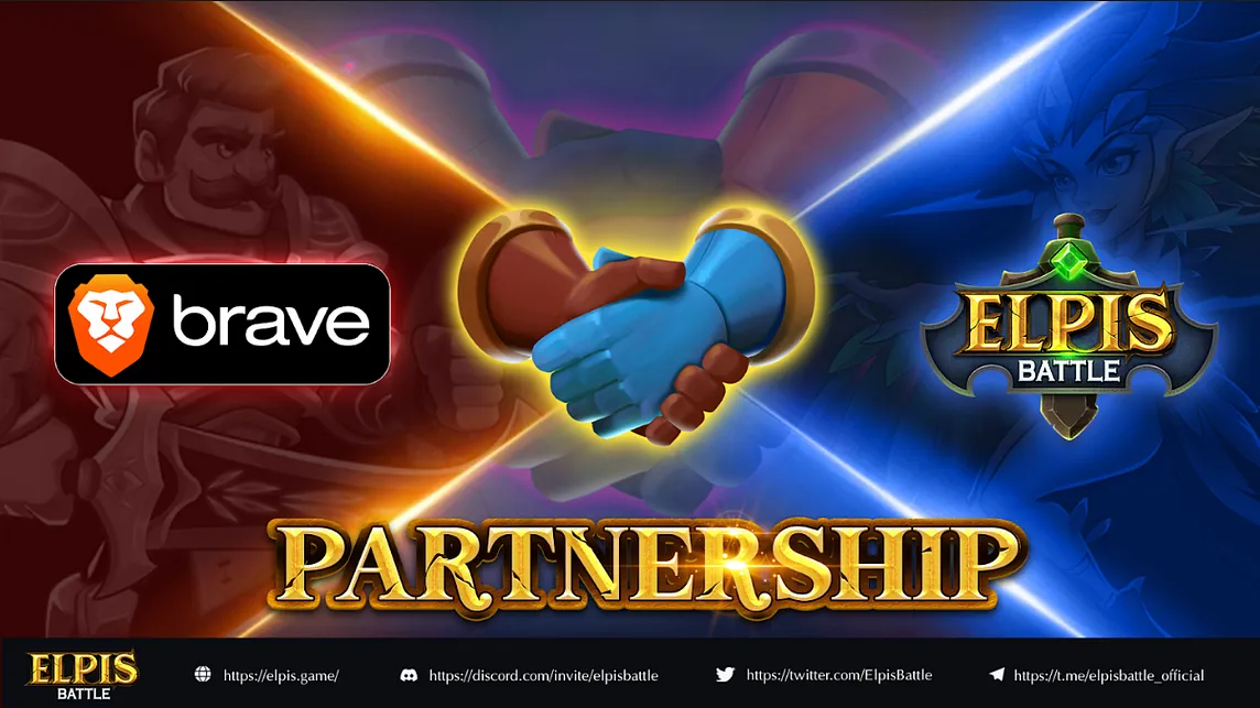 Partnership Announcement: Brave and Elpis Battle