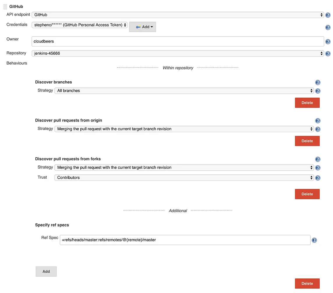 Comparing a branch with master in Jenkins with git diff or git diff-tree