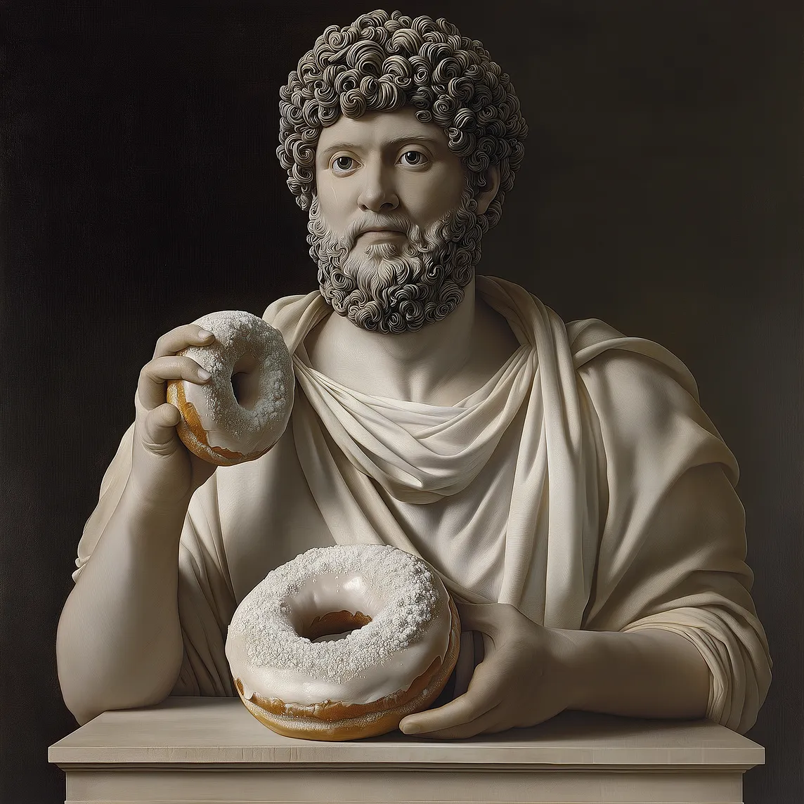 Sugar and Stoics or How I Swapped a Box of Donuts for Timeless Wisdom