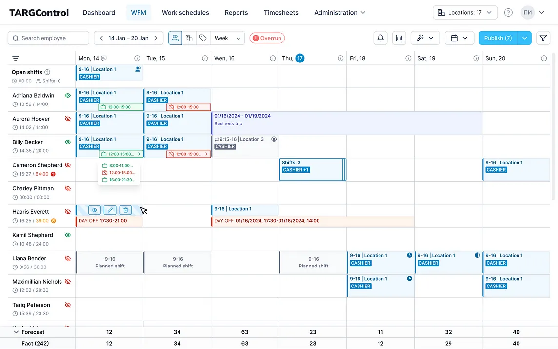 In developing — WFM 2.0