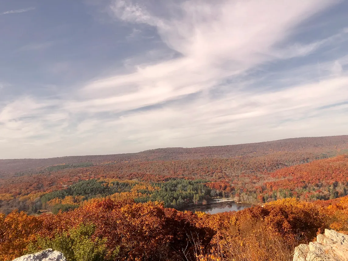 Hiking Review of Pole Steeple Overlook and Appalachian Trail, Fall 2024