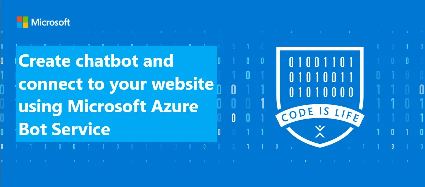 Create chatbot and connect to your website with in 10 minutes using Microsoft Azure Bot Service