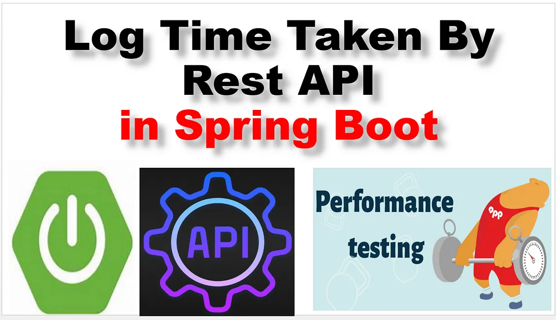 Log Time Taken By Rest API in Spring Boot Project to verify the application performance.