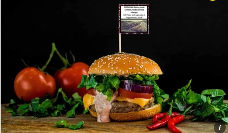 "Cigarette-Style Climate Warnings on Food: A Path to Sustainable Dietary Choices"