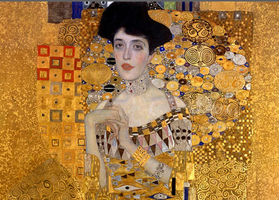 Portrait of Adele Bloch-Bauer I Gustav Klimt