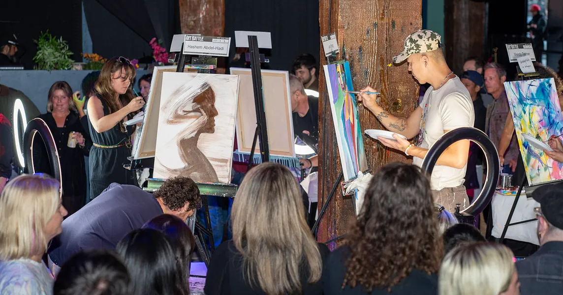 Art Battle at Great Northern: Clubs are boring, this isn’t