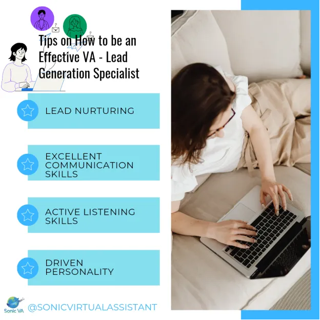 Tips On How To Be An Effective VA -Lead Generation Specialist- By Ellaica Apog