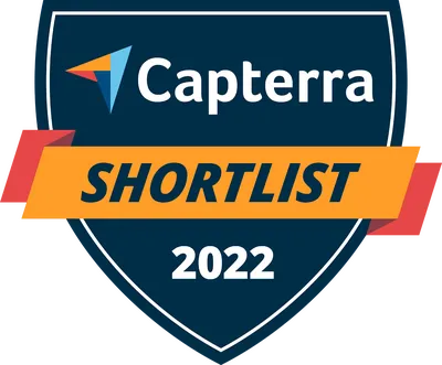 SyncSpider on Capterra Shortlist 2022 in two categories: Integration Software and Data Management Software