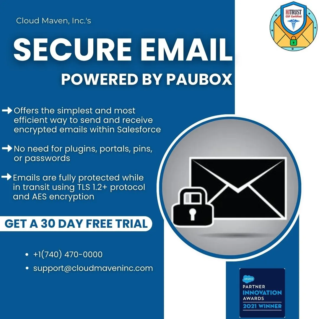 Streamline Workflows and Safeguard Data: Explore the Power of Secure Email by Cloud Maven, Inc.