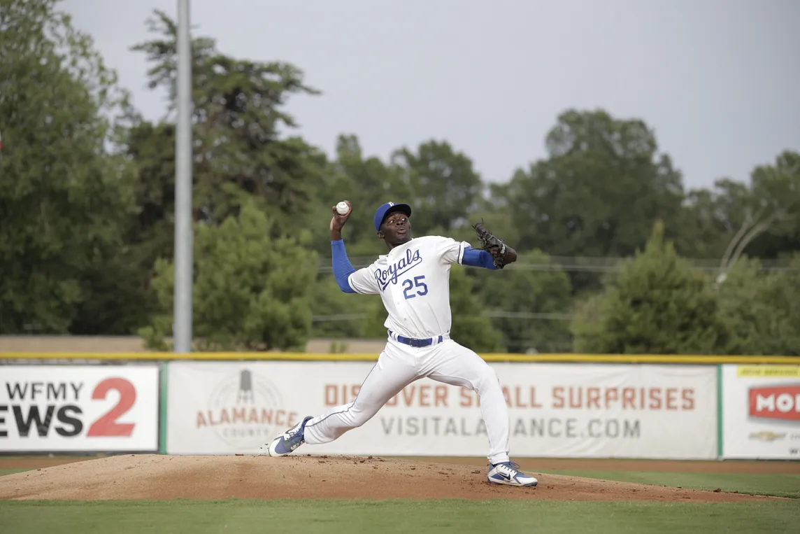 Royals Prospect Strikes Out Five Batters in One Inning