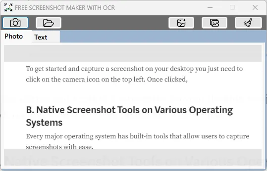 The Best Way to Capture Screenshots and Extract Text from Screen or Images