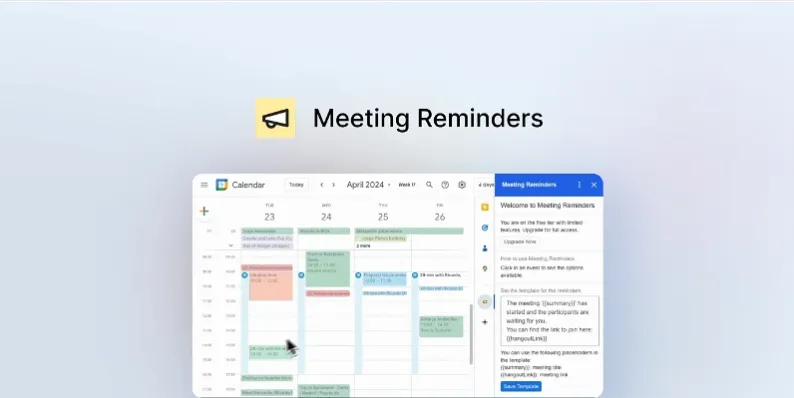 Meeting Reminders Lifetime Deal: Meeting Perfection Made Simple