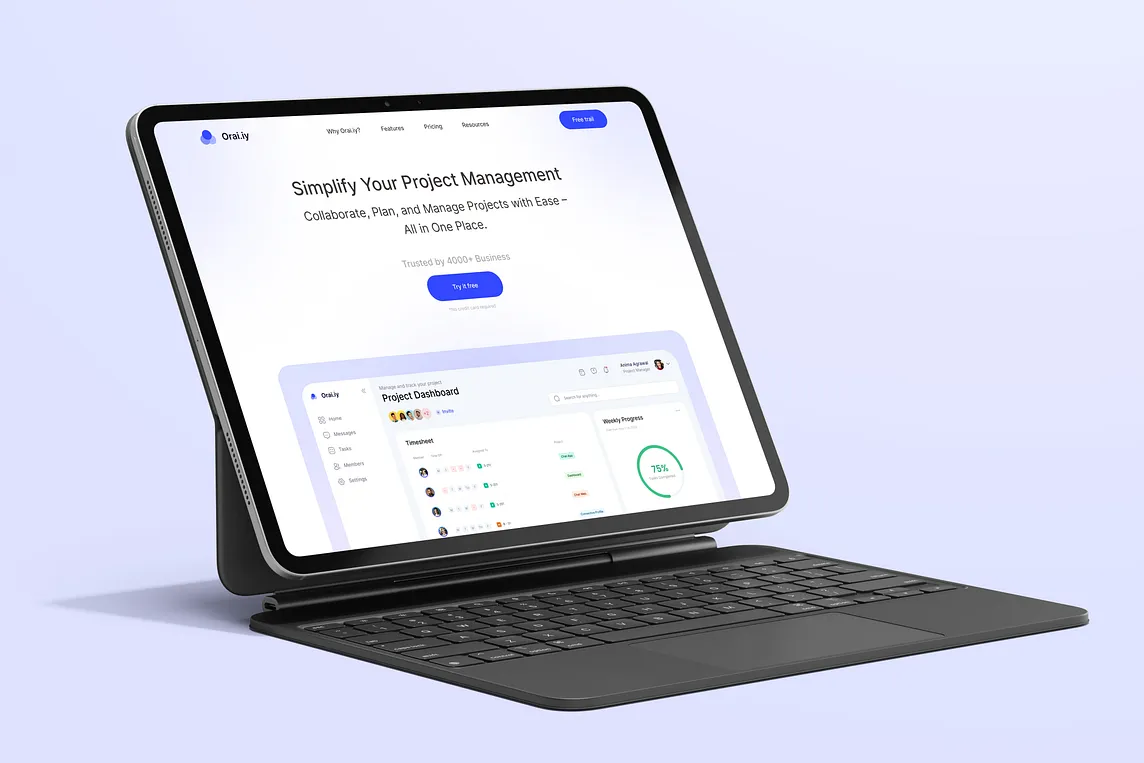 Case Study: Designing the Orai.iy SaaS Landing Page to Convert Visitors into Free Sign-Ups