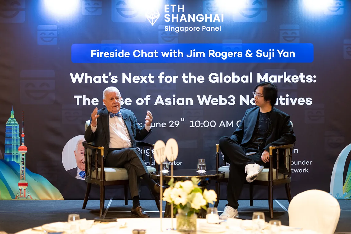 ETHShanghai 2023 | Fireside Chat with Jim Rogers - What’s next for the global markets: The rise of…