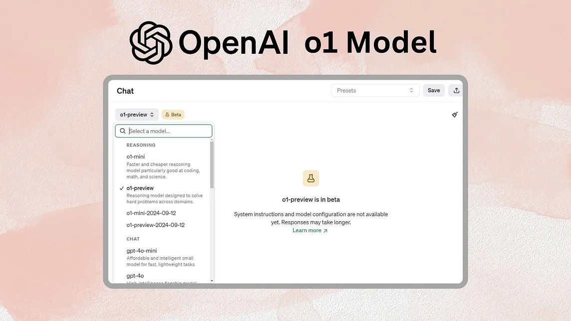 OpenAI’s o1 Model is Finally Here — A Model that Thinks Hard Before it Responds