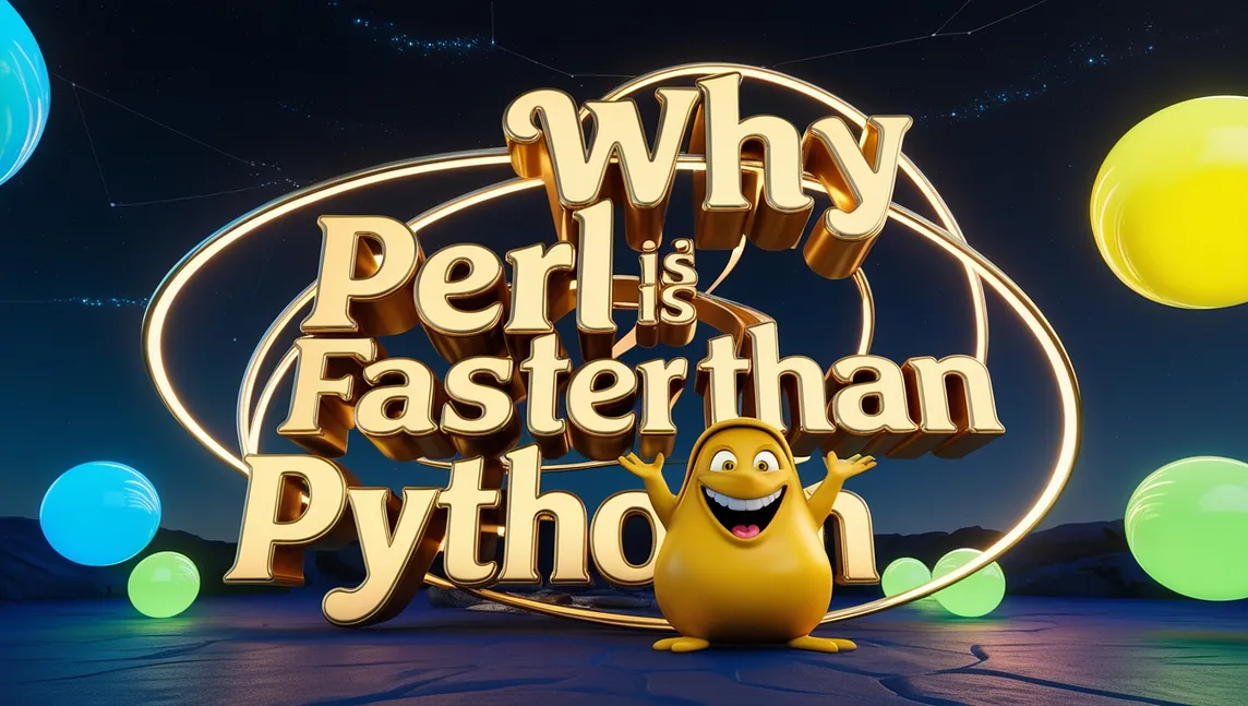 In the world of programming languages, Python has gained significant popularity over the last few years due to its simplicity, readability, and vast ecosystem of libraries. Perl, on the other hand, is often associated with the term “write once, read never,” given its perceived complexity in syntax and style. However, one area where Perl still manages to shine is performance. In many cases, Perl can outperform Python, especially in tasks involving text manipulation, regular expressions, and cer