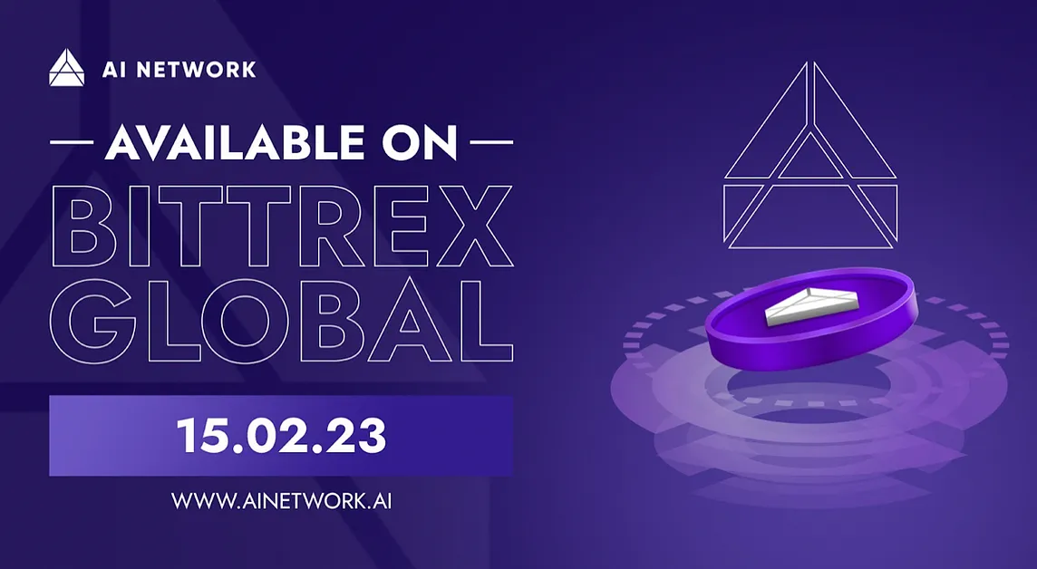 [Announcement] AI Network Celebrates Valentine’s Day with Launch on Bittrex Global