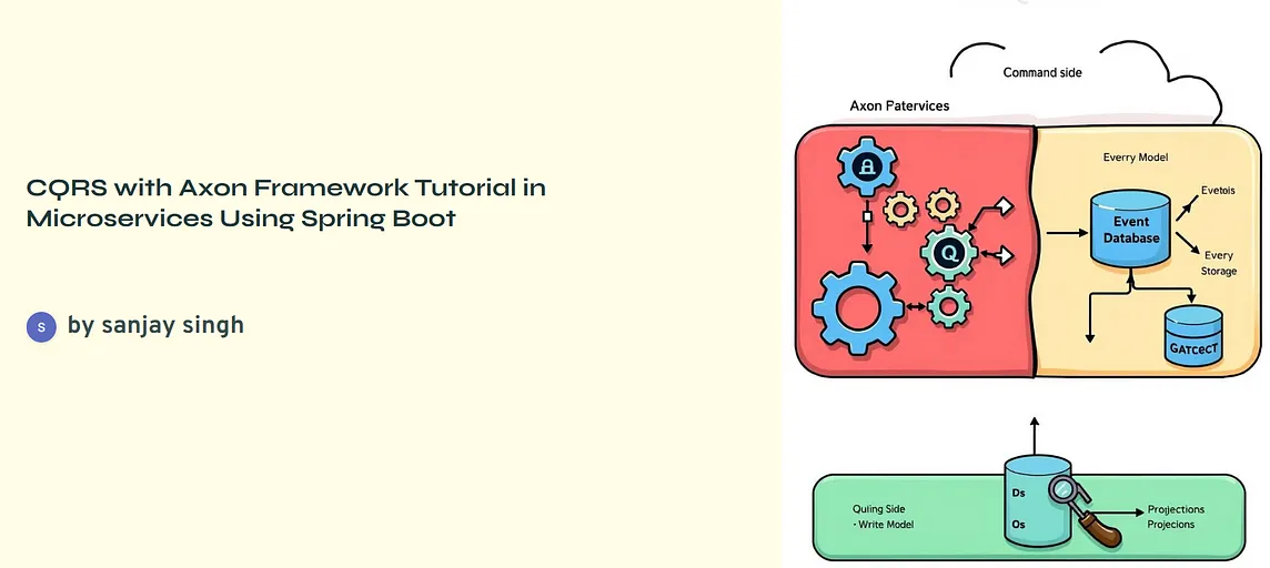 CQRS with Axon Framework in Microservices Using Spring Boot