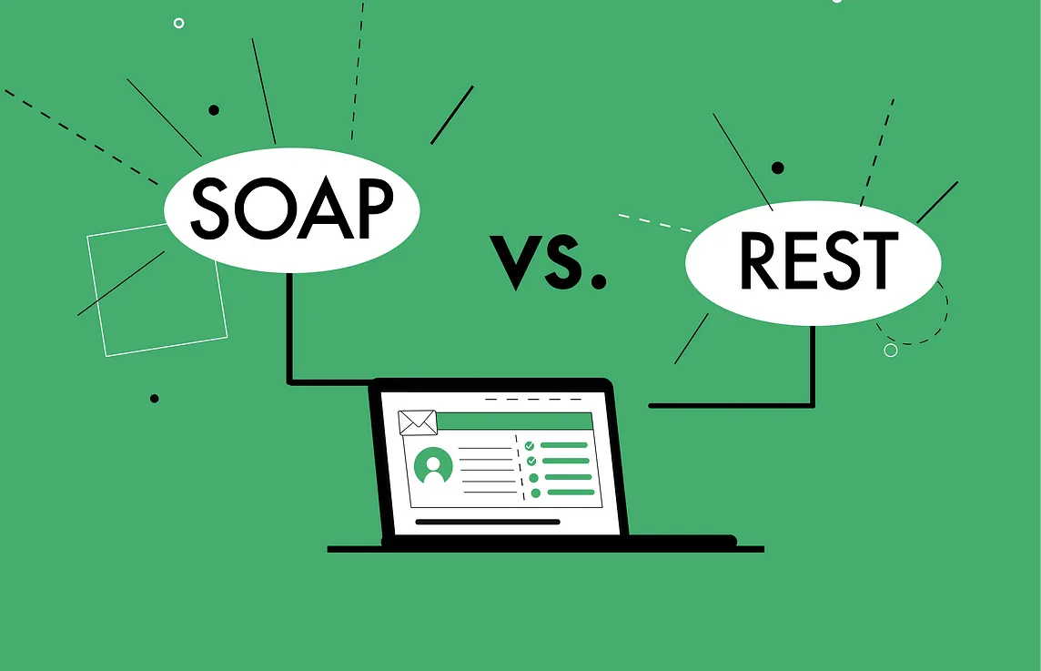 REST vs SOAP.