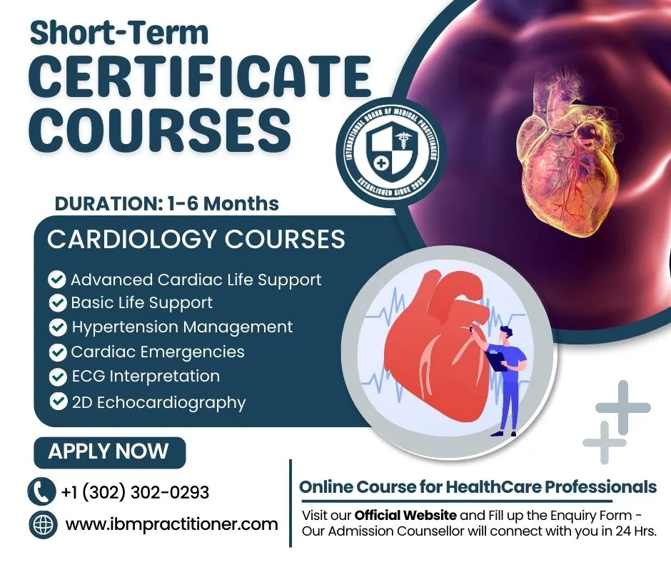 6 Best Short term Courses in Cardiology | Certificate Courses in Cardio