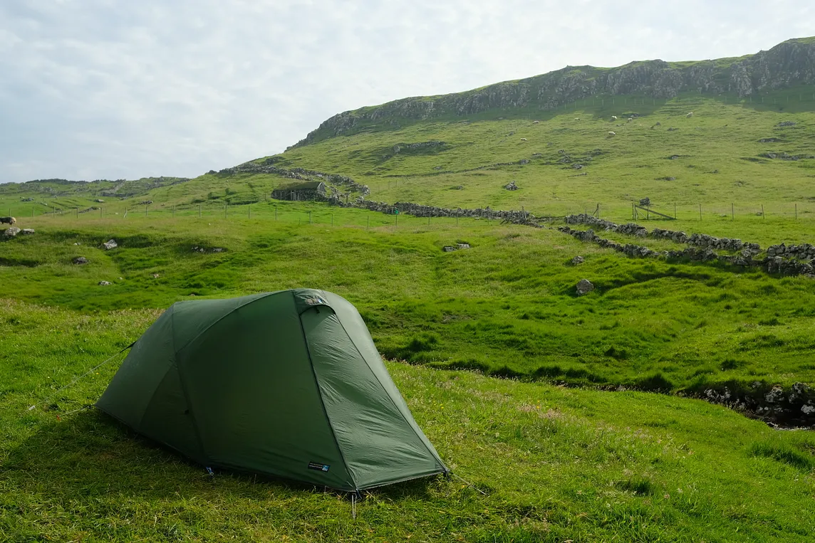 Camping in Faroe Islands