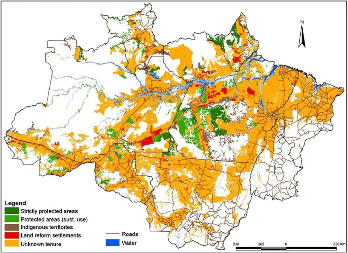 Why is land tenure so complex in rainforest contexts?