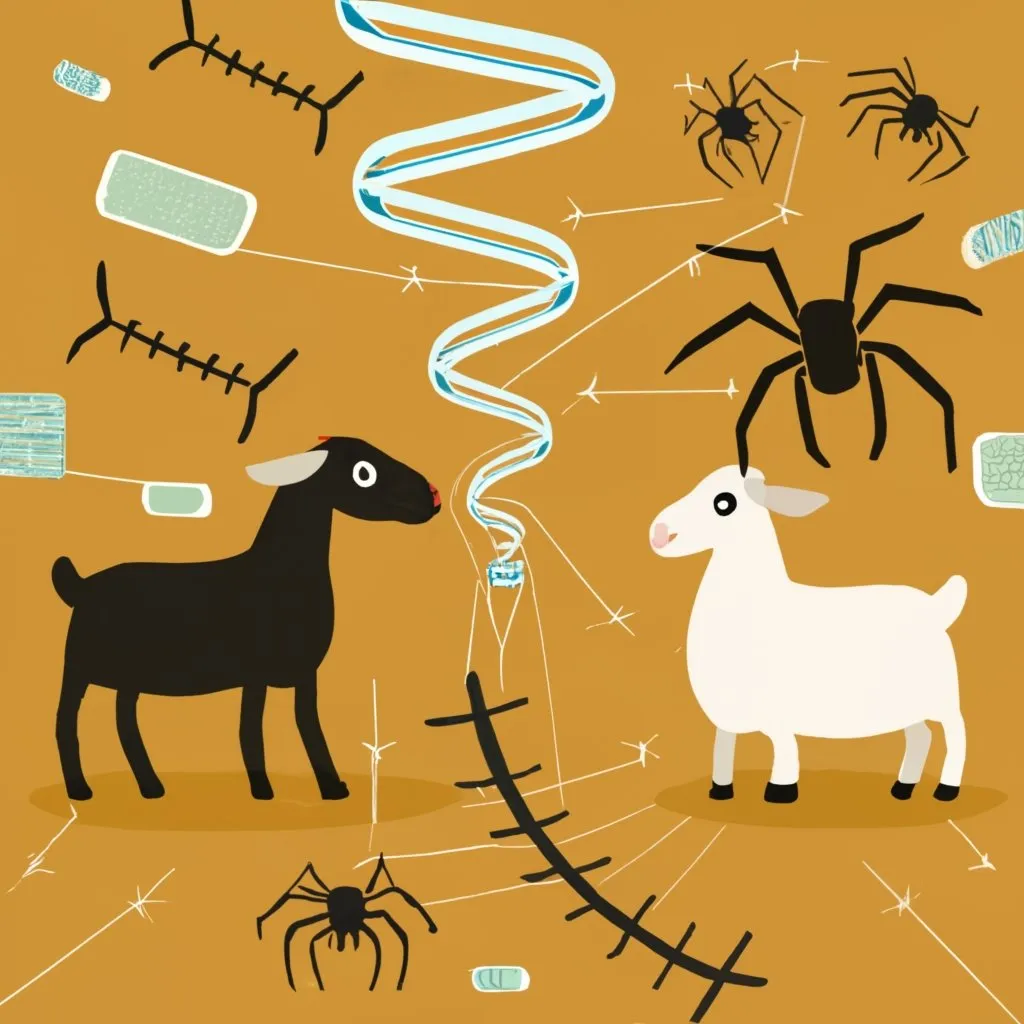 Weaving Wonders: Transgenic Goats Spinning Spider Silk