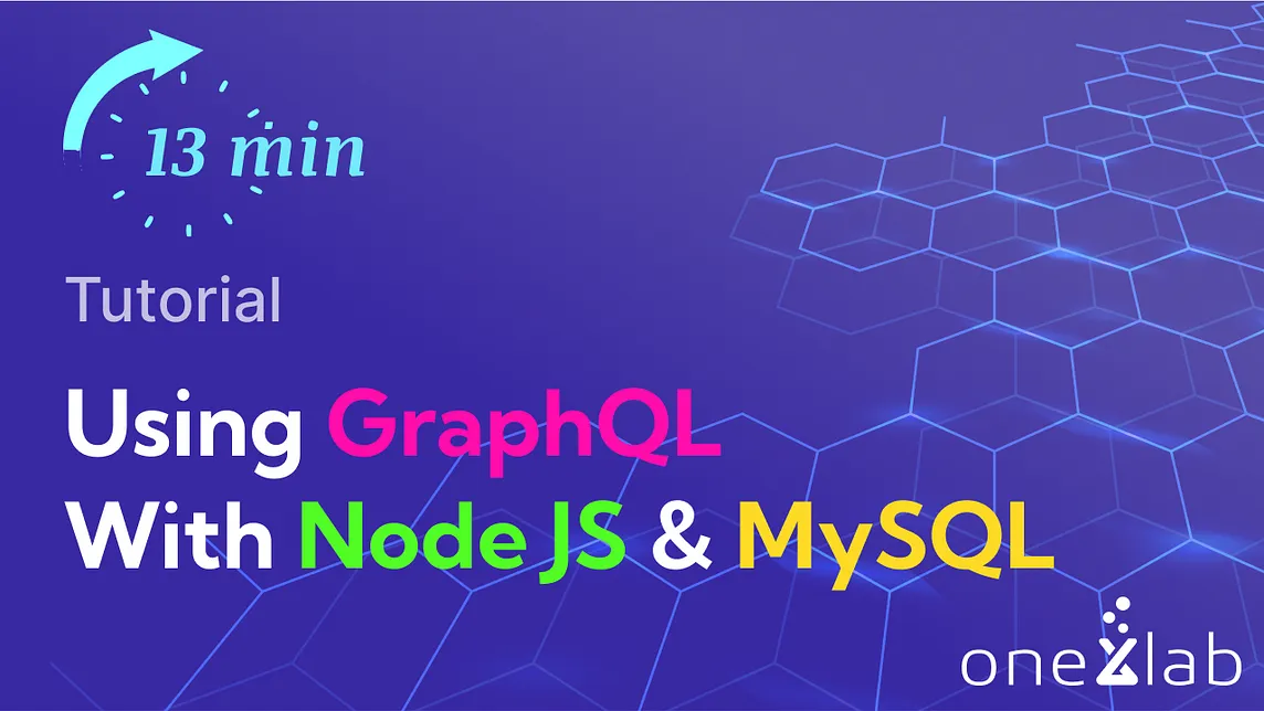 GraphQL Node JS | MySQL | 13 Minute | Minimal | Apollo GraphQL