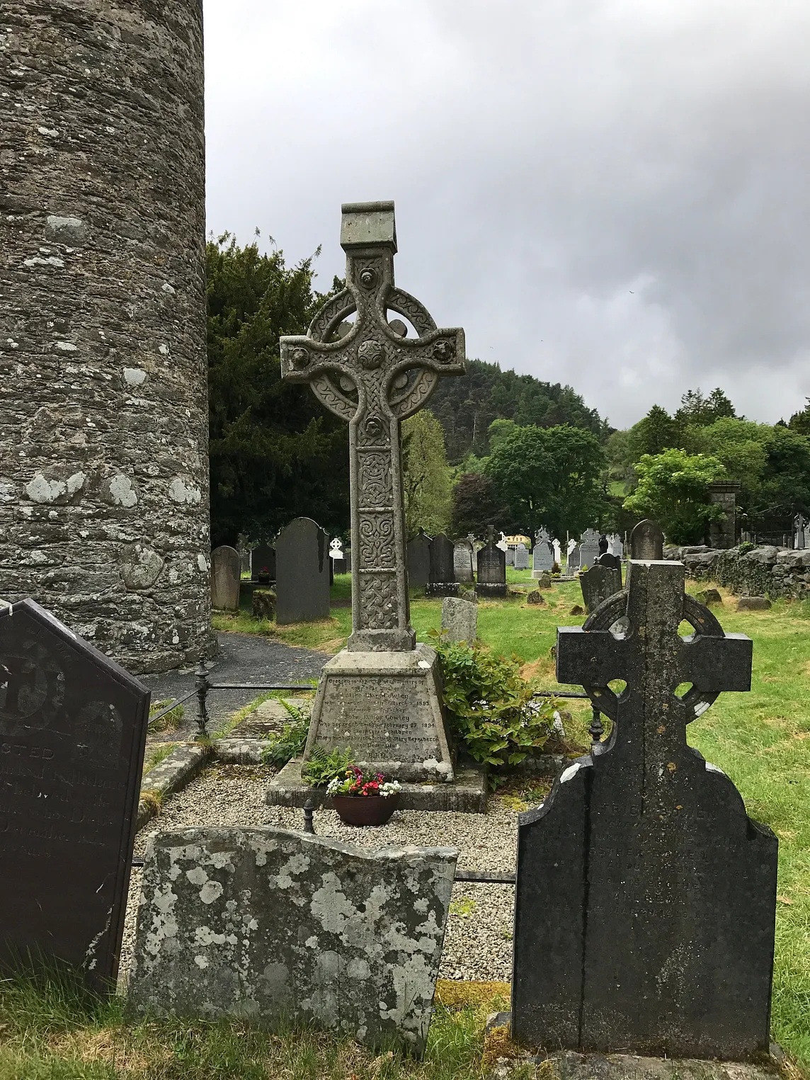 Touching God in a Celtic Cross