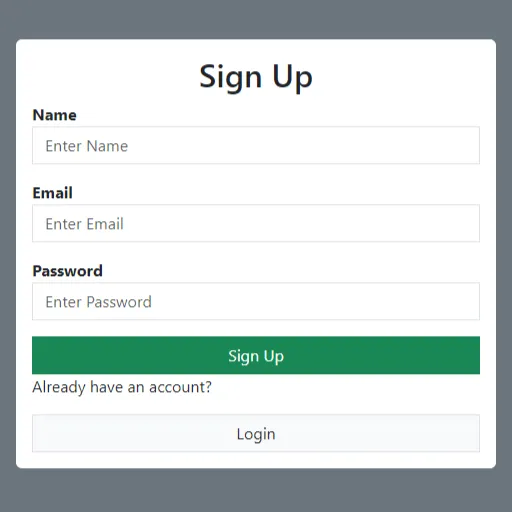Building a Secure MERN Stack Login and Signup App: A Step-by-Step Guide