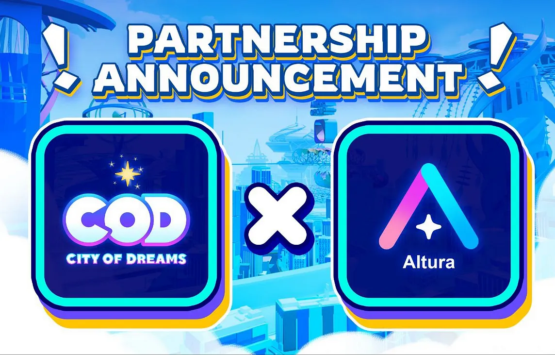 AlturaNFT and City of Dreams Collaborate to Bring Real Asset NFTs to the World of Web3 Gaming