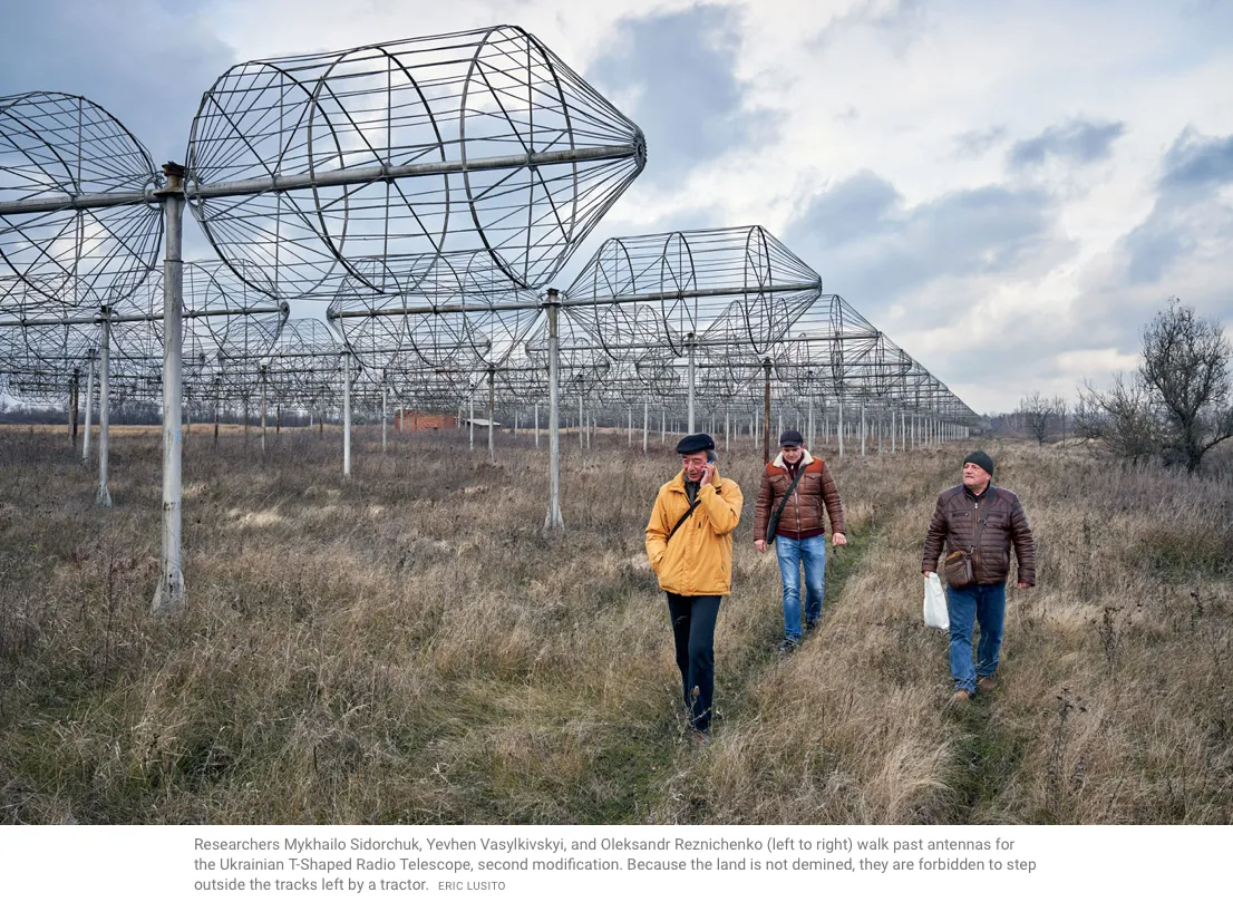 Ukrainian Radioastronomy Perseveres