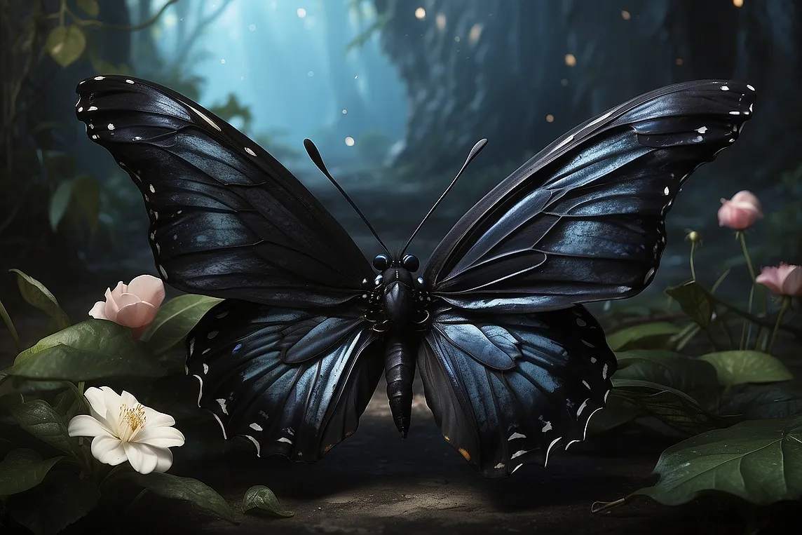 The Symbolism & Meaning of a Black Butterfly