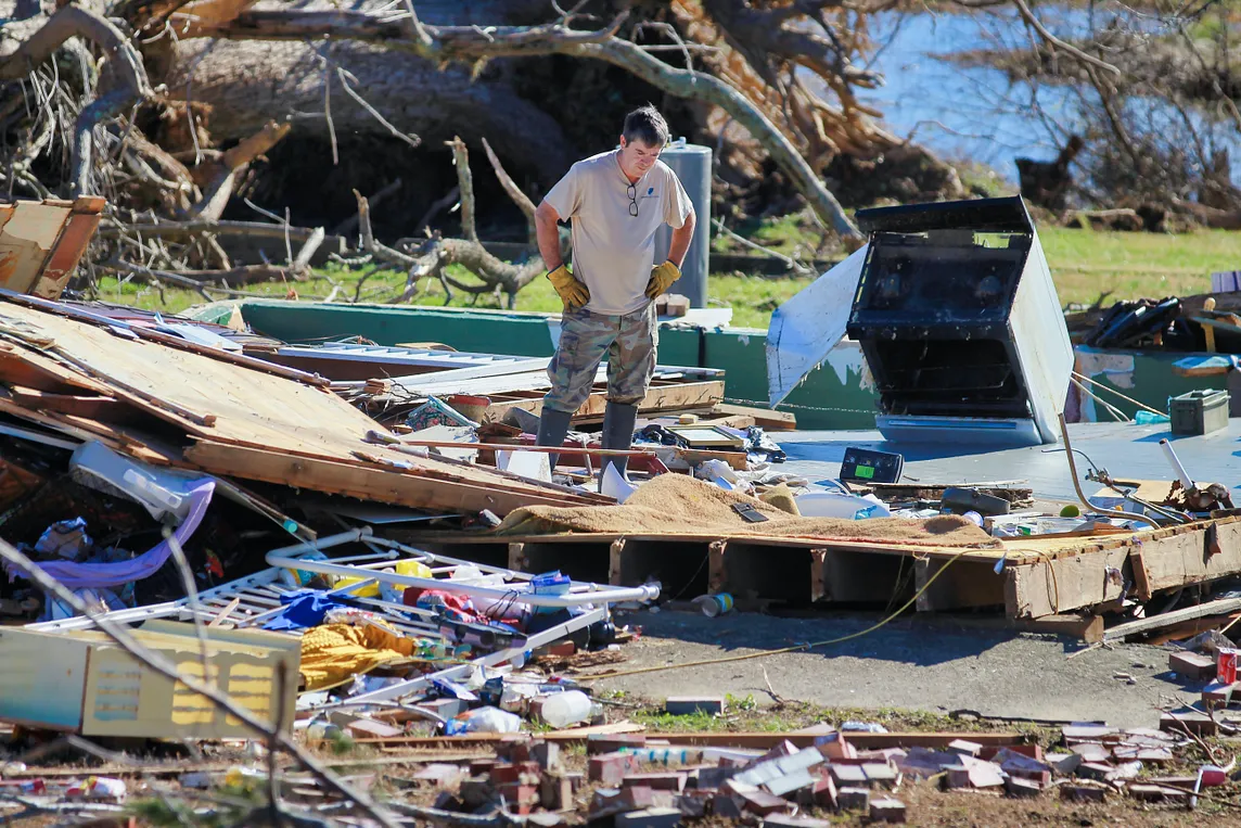 In the Path of a Catastrophic Tornado