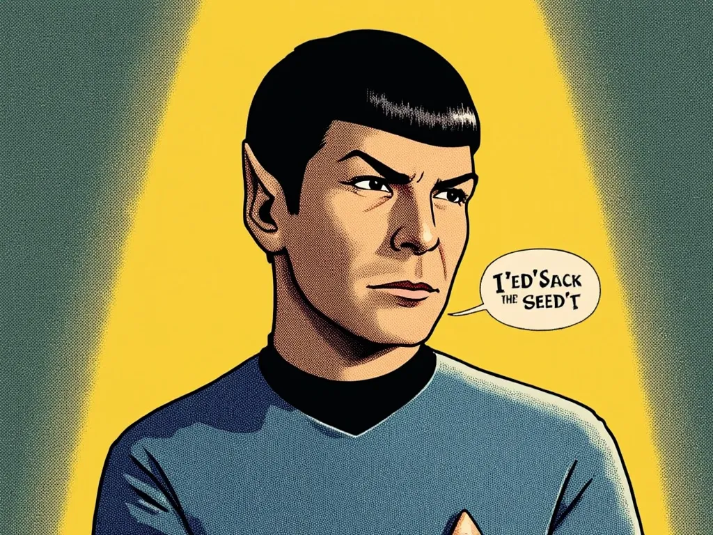 You can always be Spock