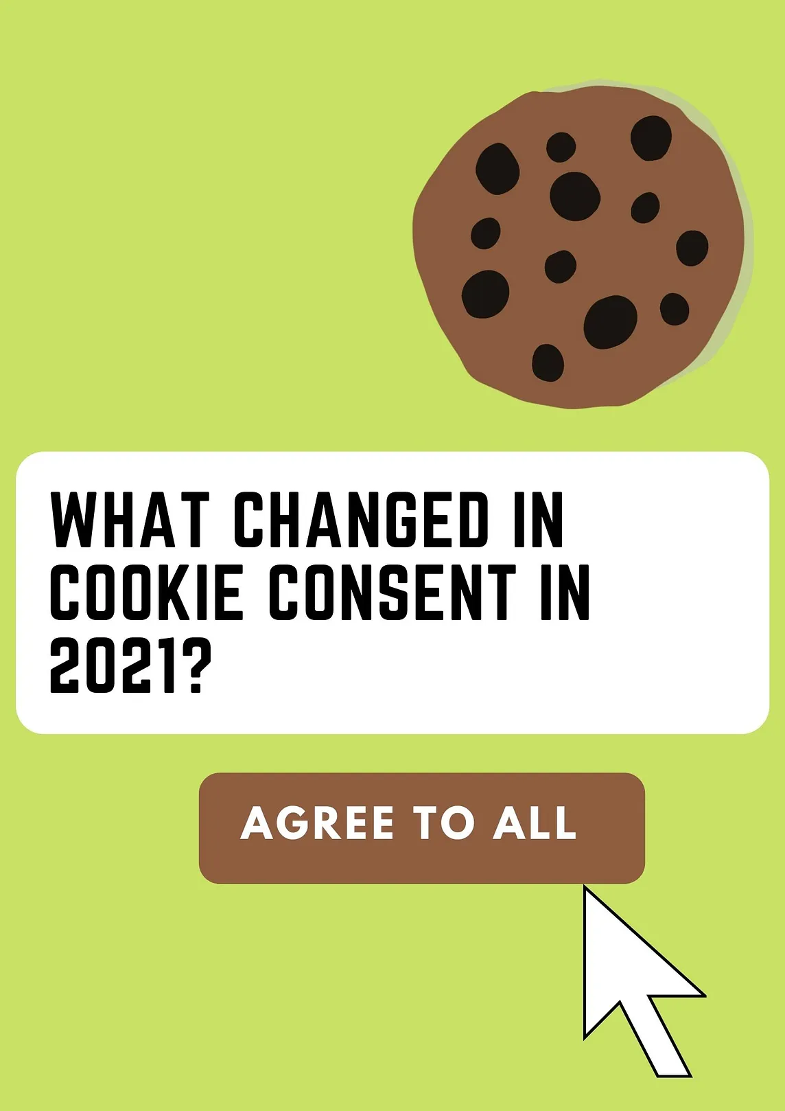 What changed in cookie banners in 2021 ?