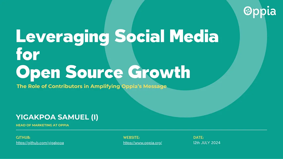 Leveraging Social Media for Open Source Growth
