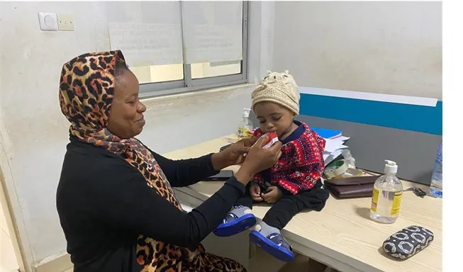 Maryam’s recovered from Malnutrition in Northwest Cameroon