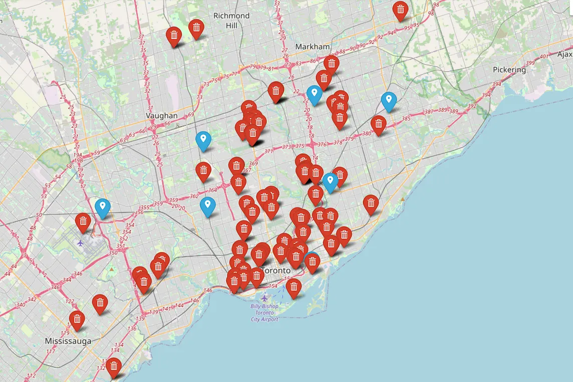 Exploratory Spatial Data Analysis of Waste Collection Data in Toronto
