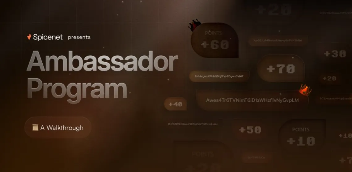 Spicenet Ambassador Program: Earn up to 1000$/month