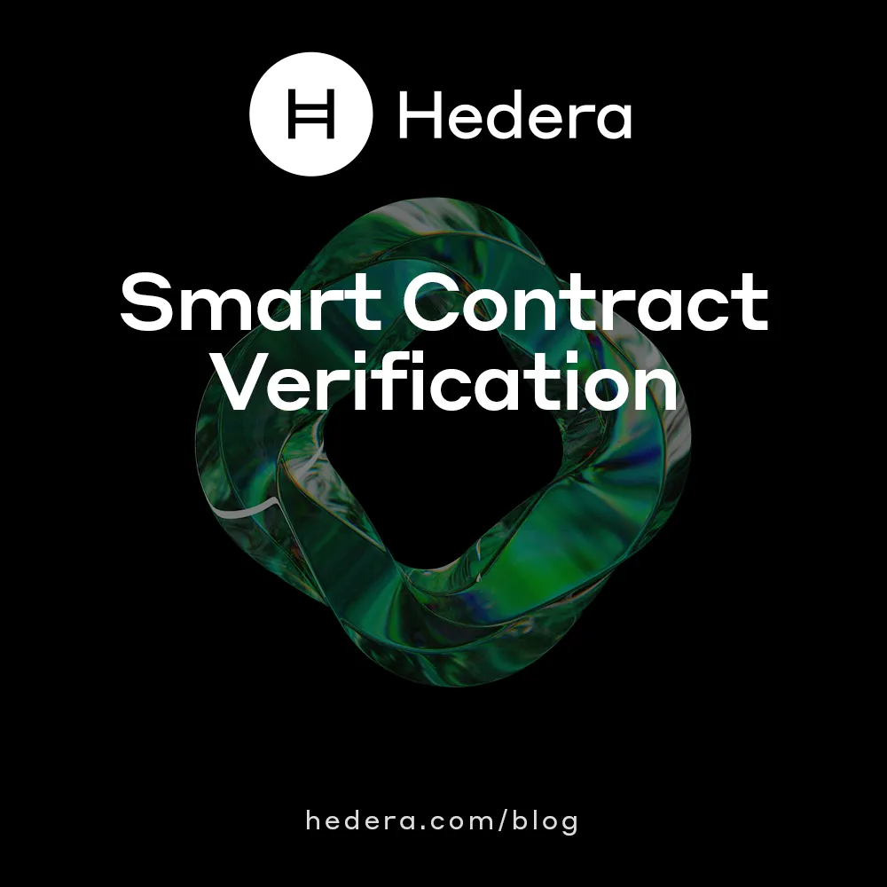 Smart Contract Verification on Hedera