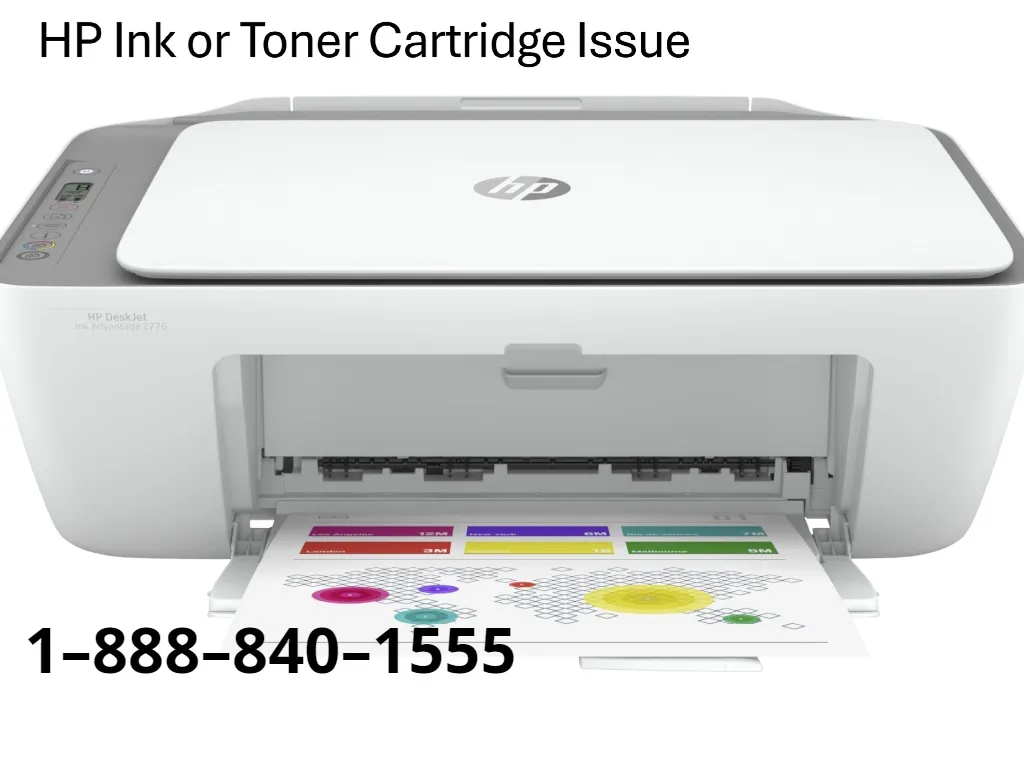 📞Get In (1–888–840–1555) Touch HP Ink or Toner Cartridge Issue