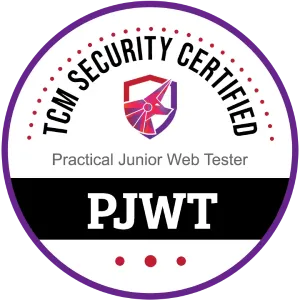 Practical Junior Web Tester (PJWT) Certification Review