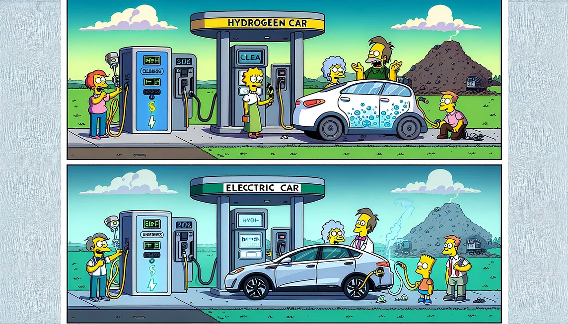 Hydrogen cars VS Electric cars
