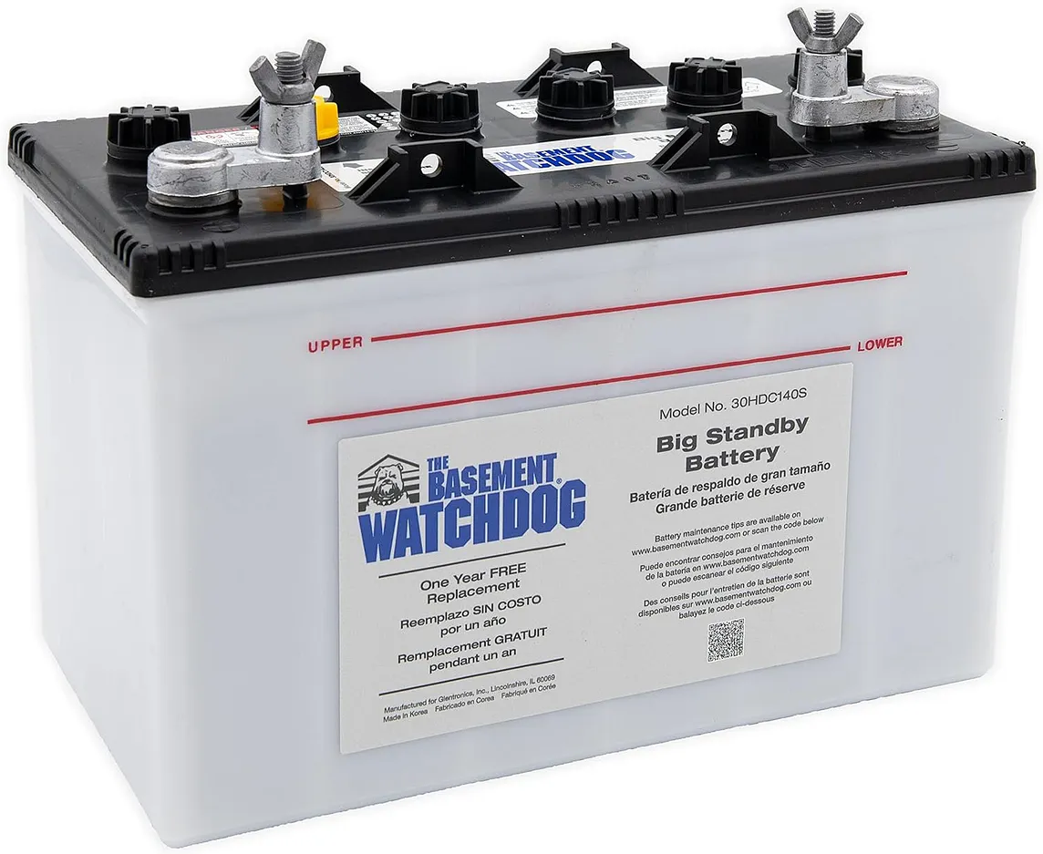 best battery for sump pump backup