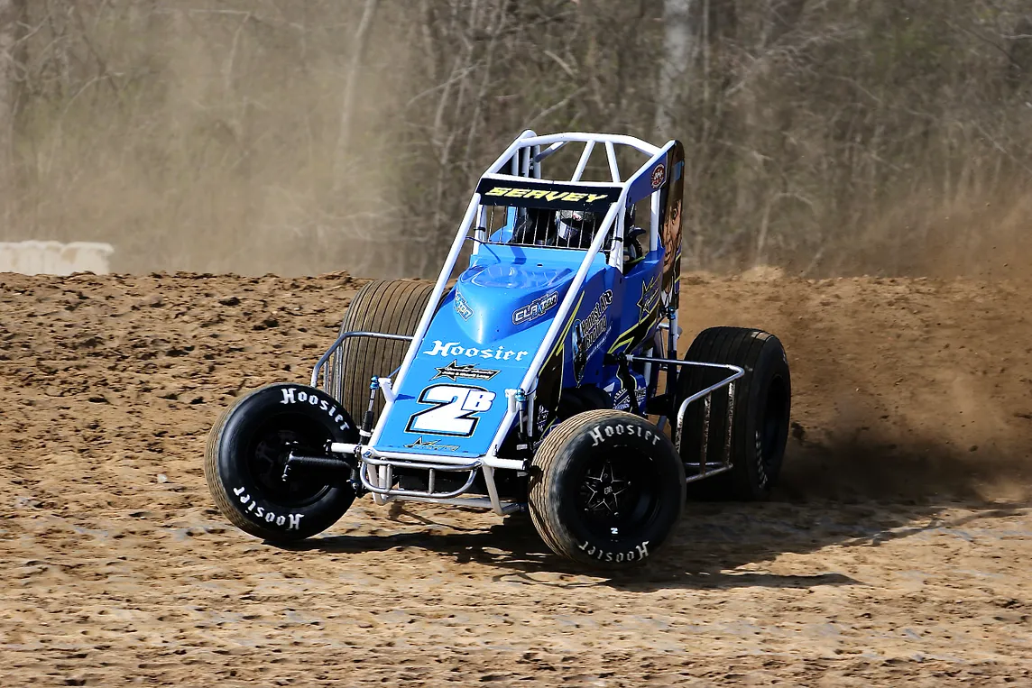 Logan Seavey at paragon Speedway March 11, 2023