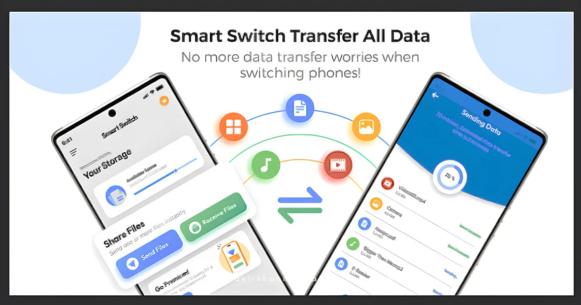 Which app is best for data transfer from an old phone to a new phone?