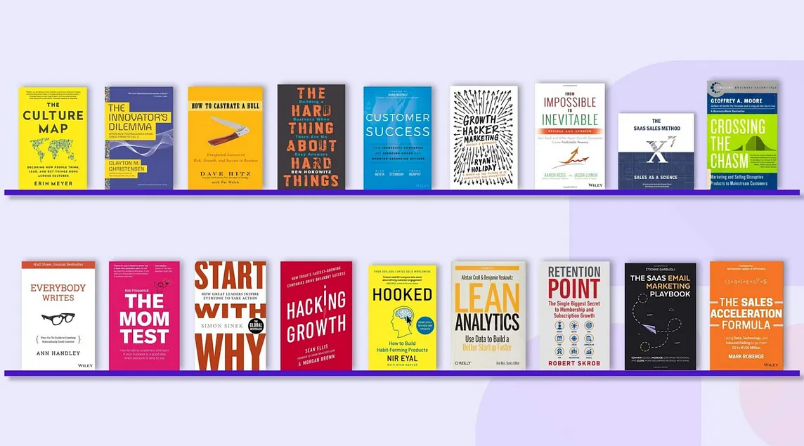 Our 6 best books for SaaS professionals